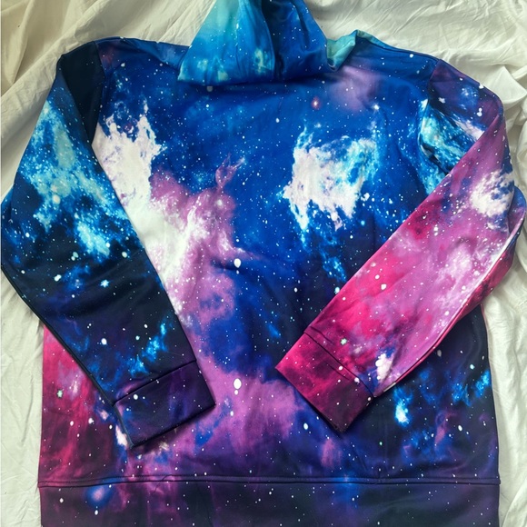 NASA Space Galaxy Print Hoodie - Picture 6 of 6